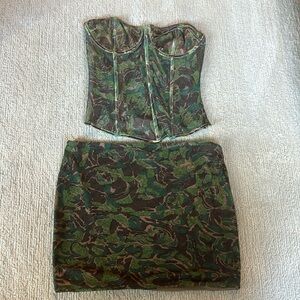 Tiger Mist Corset Set